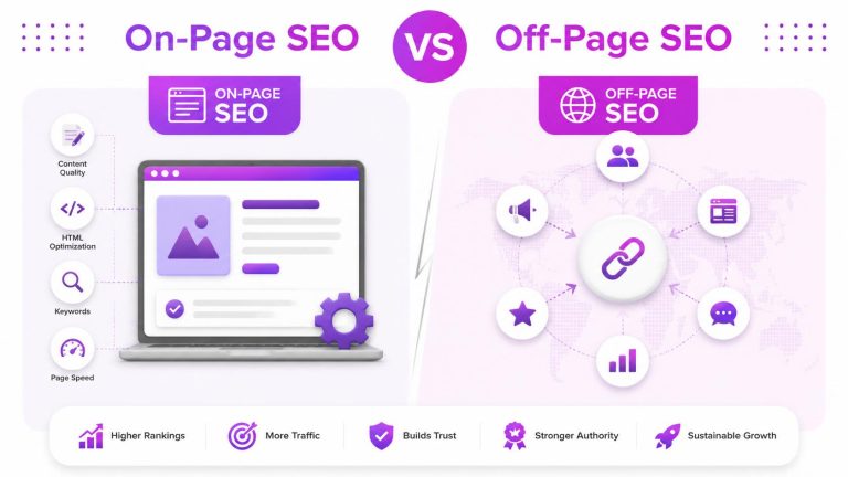 On-Page SEO vs Off-Page SEO: What’s the Difference?
